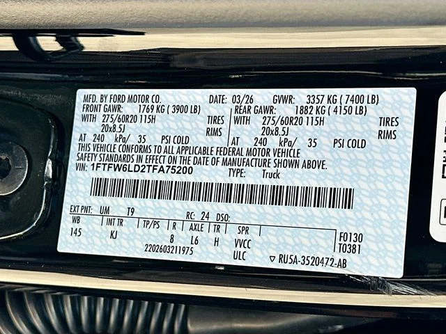 New 2026 Black Ford King Ranch image 21