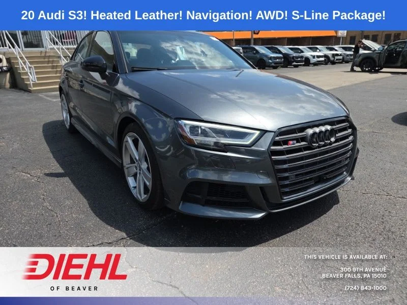 Used 2020 Daytona Gray Pearl Effect Audi 2.0T Premium Plus image 1
