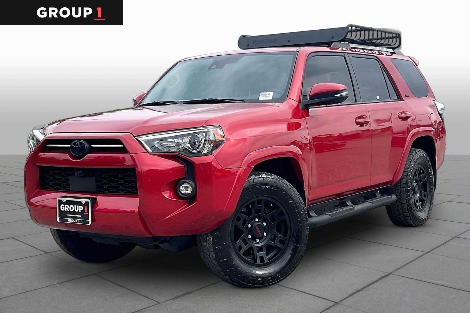 Used 2023 Barcelona Red Metallic Toyota SR5 Premium image 1