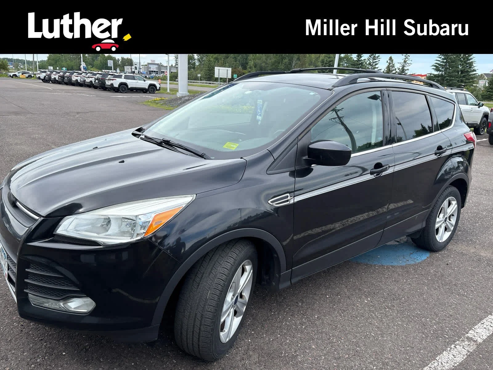 Used 2014 Tuxedo Black Ford SE image 1