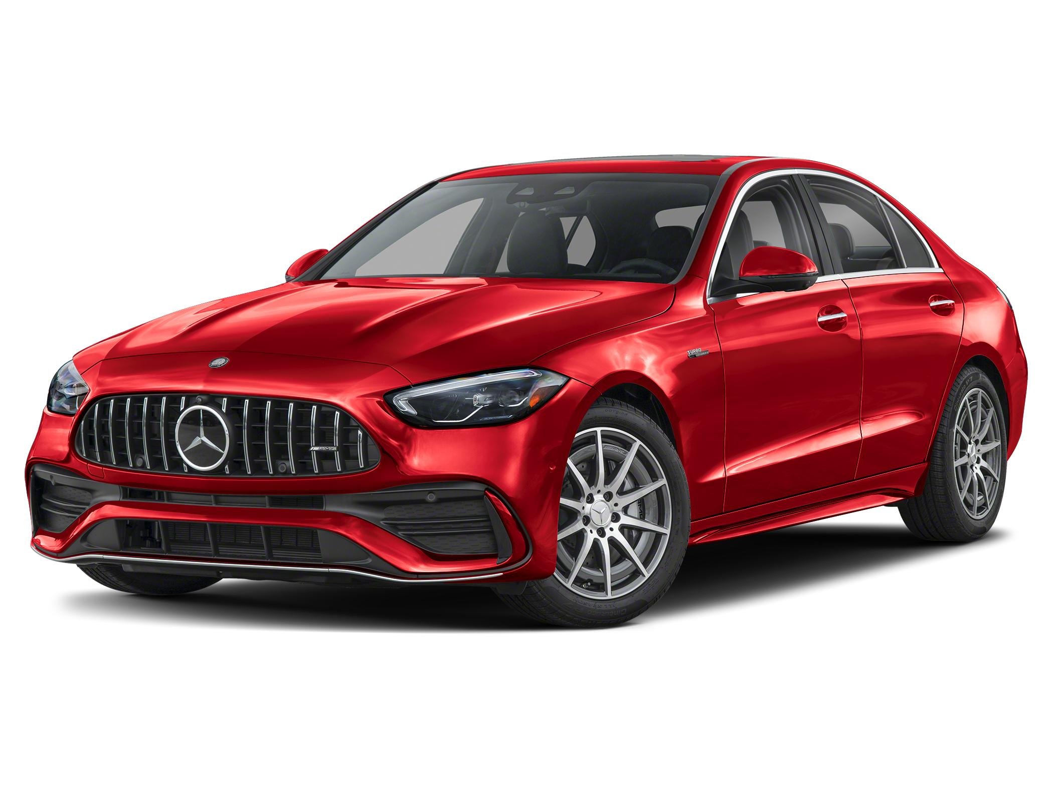 New 2026 MANUFAKTUR Patagonia Red Metallic Mercedes-Benz AMG® C 43 image 1