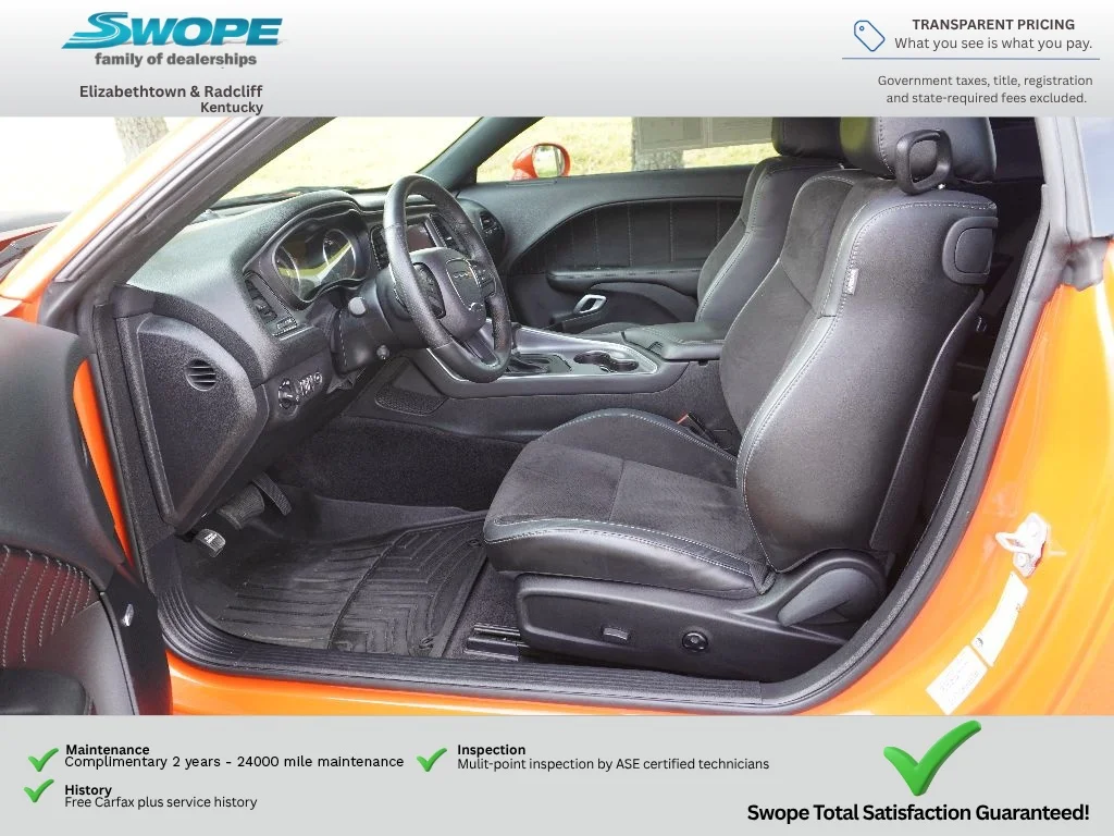 Used 2017 Go Mango Dodge 392 Hemi Scat Pack Shaker image 10