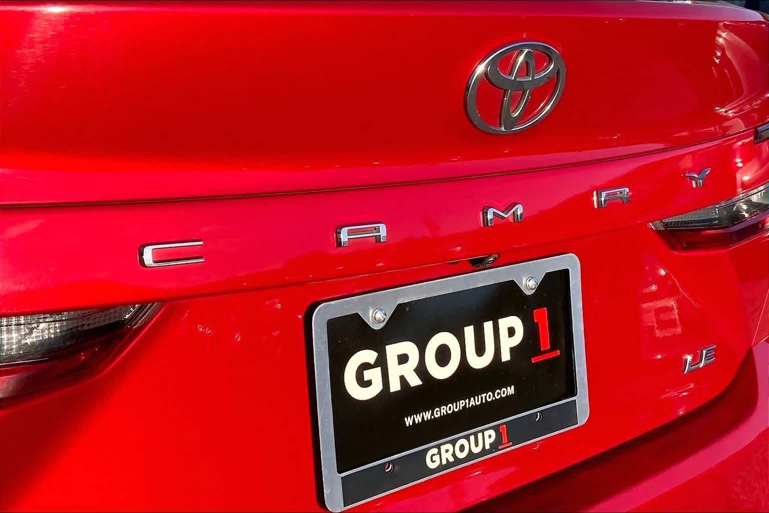 Used 2025 Supersonic Red Toyota LE image 30