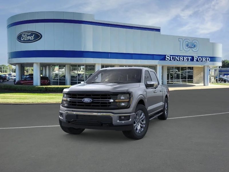 New 2026 Carbonized Gray Metallic Ford XLT image 2