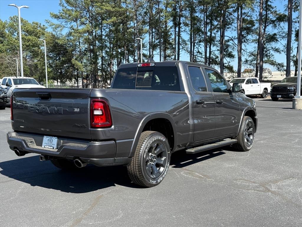 New 2026 Granite Crystal Metallic Clear-Coat Exterior Paint RAM Big Horn Quad Cab 4x4 6