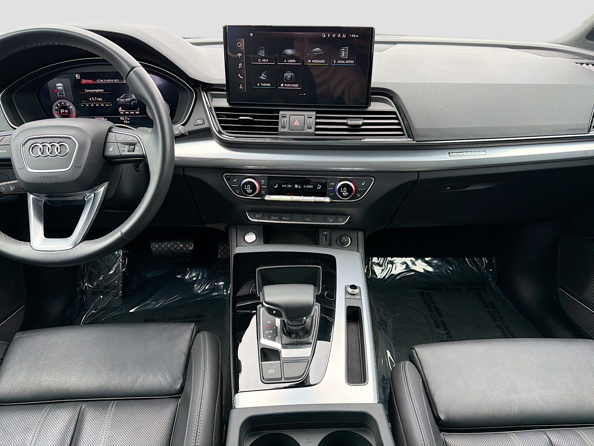 Certified Used 2023 Blue Metallic Audi S line Premium Plus image 18