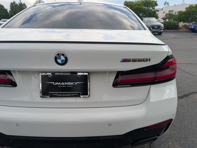 Certified Used 2023 Alpine White BMW M550i xDrive image 5