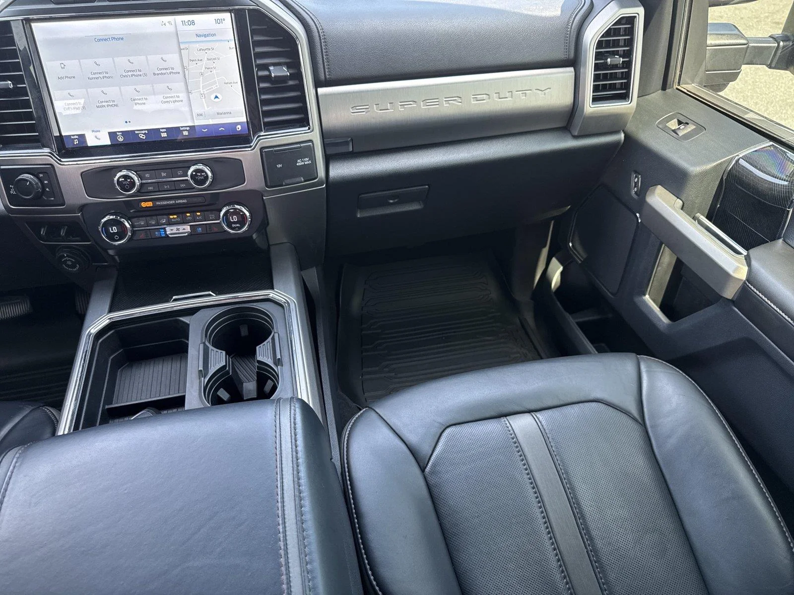 Used 2022 Antimatter Blue Ford Platinum image 16