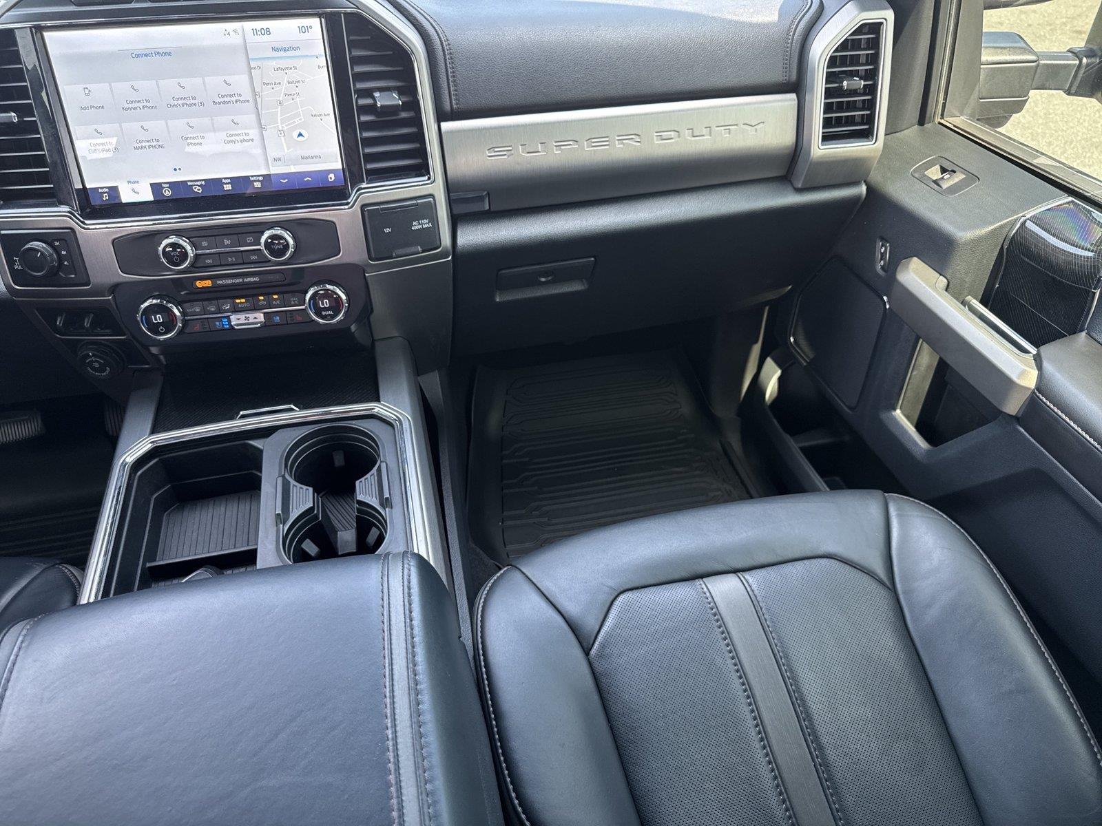 Used 2022 Antimatter Blue Ford Platinum image 16