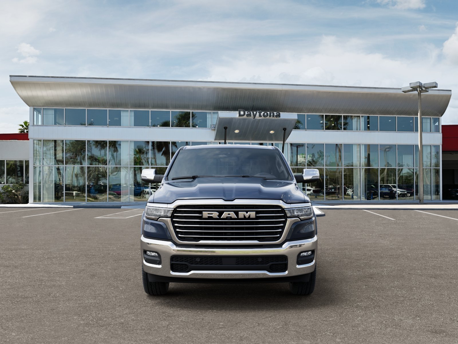 New 2026 Forged Blue Metallic RAM Laramie image 34