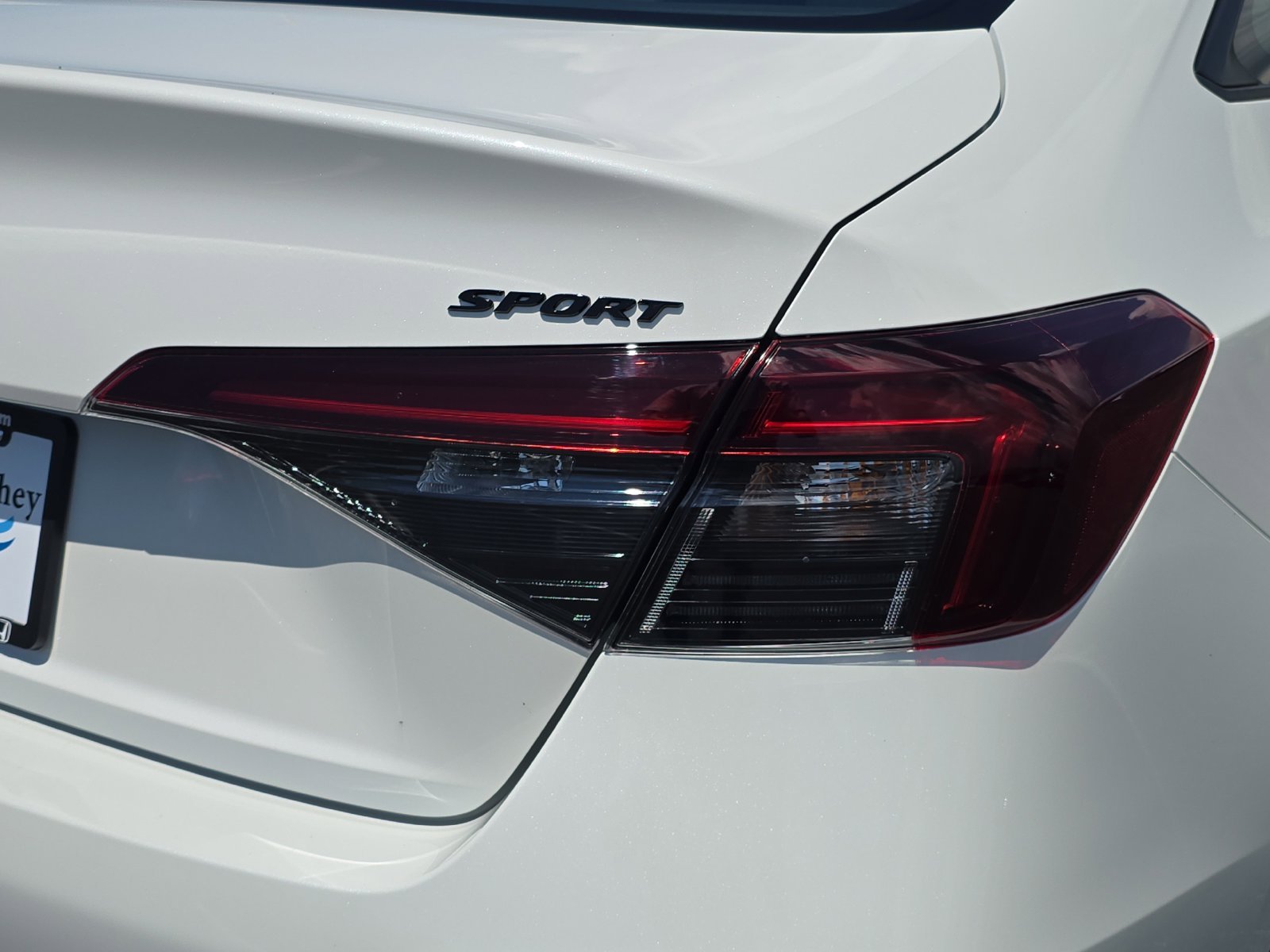 New 2026 Platinum White Pearl Honda Sport image 9