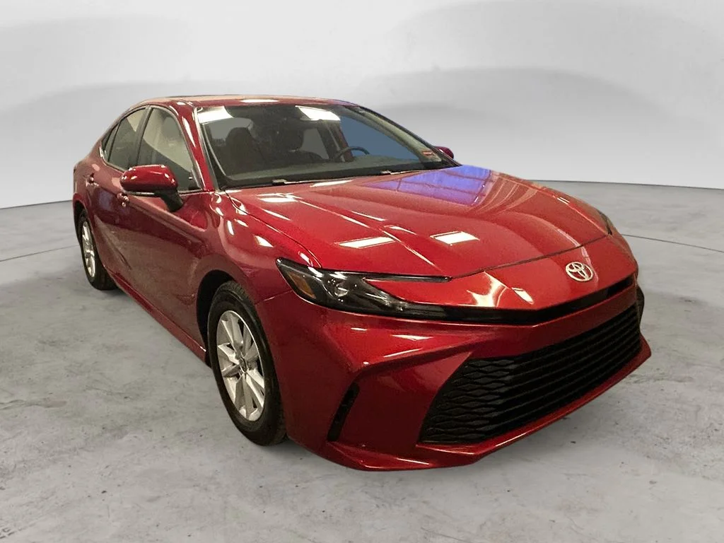 Used 2025 Supersonic Red Toyota LE image 7