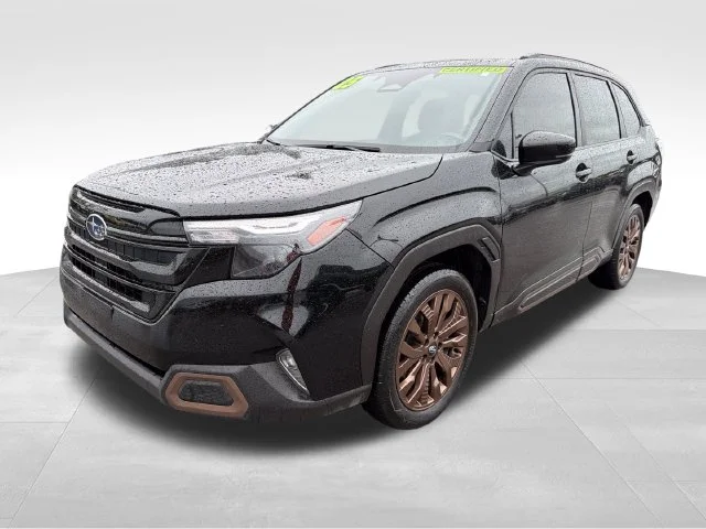 Certified Used 2025 Black Subaru Sport image 3