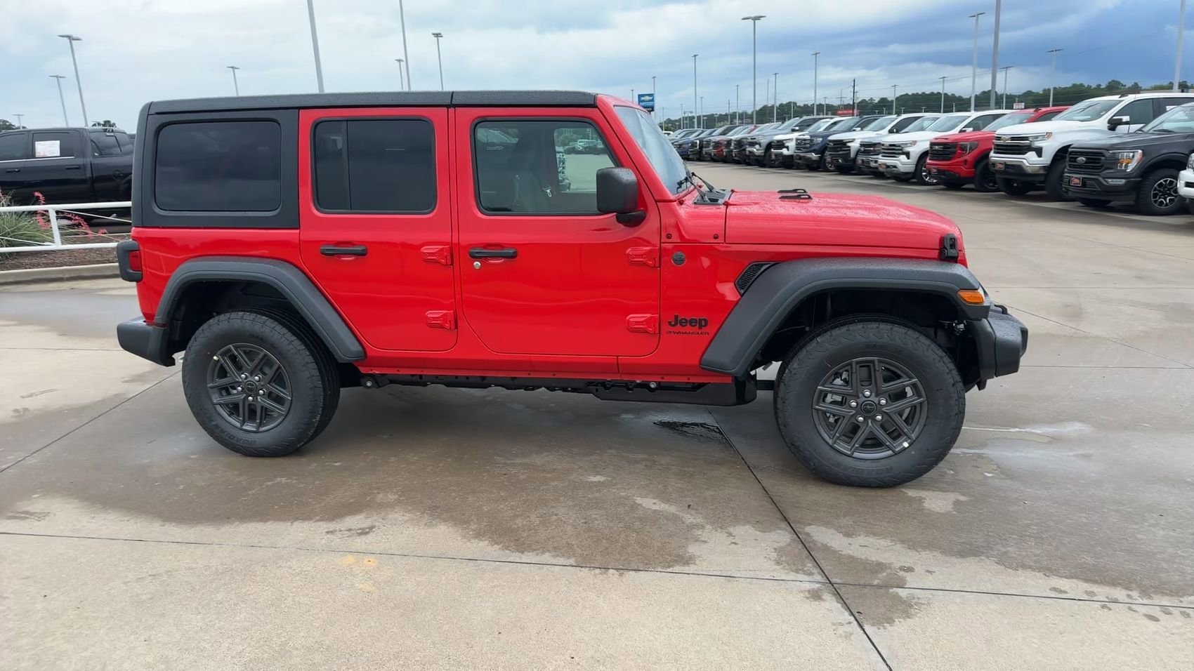New 2026 Firecracker Red Clearcoat Jeep Sport image 9