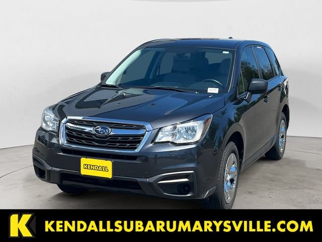Used 2018 Dark Gray Metallic Subaru 2.5i image 1