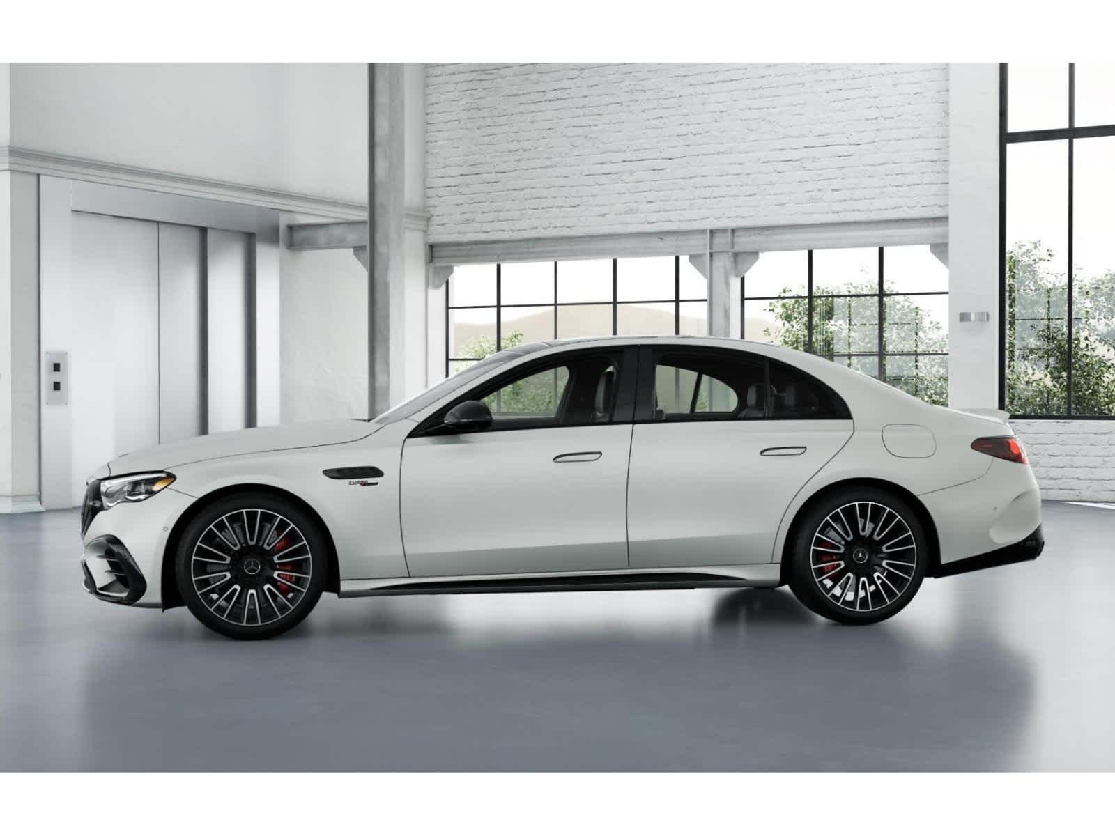 New 2027 MANUFAKTUR Moonlight White Magno Mercedes-Benz AMG® E 53 Hybrid image 34