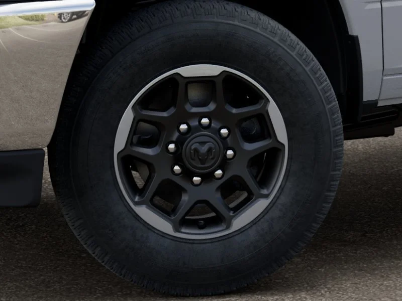 New 2026 Bright White Clear-Coat Exterior Paint RAM Laramie image 9