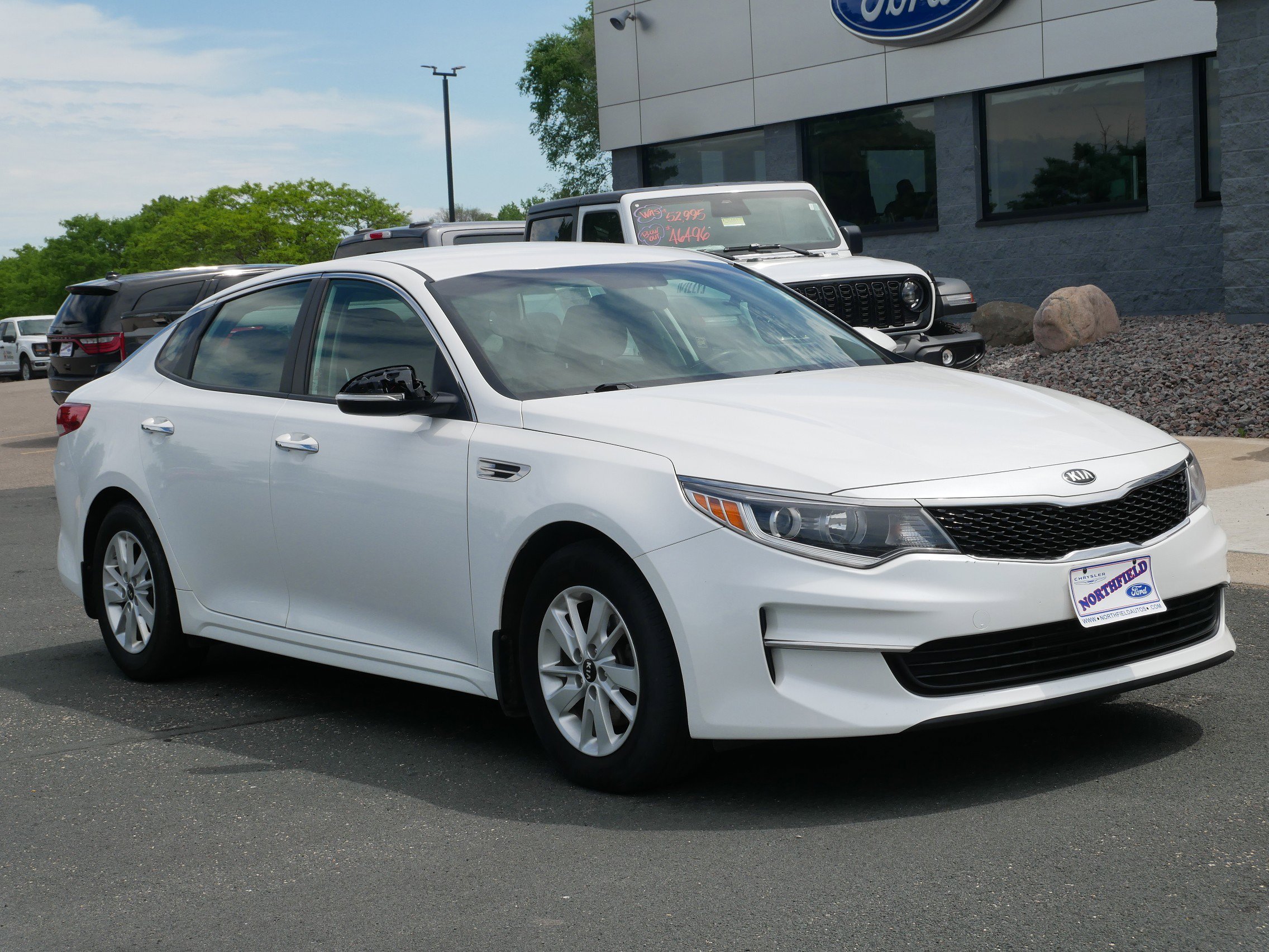 Used 2016 Kia Optima LX with VIN KNAGT4L30G5090599 for sale in Northfield, Minnesota