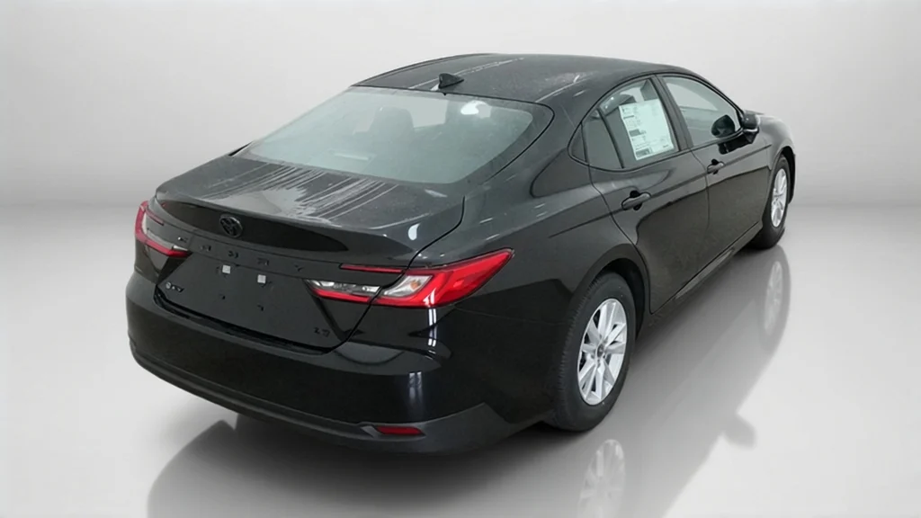 New 2026 Midnight Black Metallic Toyota LE image 11