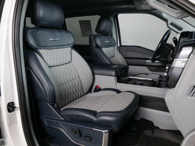 Used 2024 White Metallic Ford Limited image 3