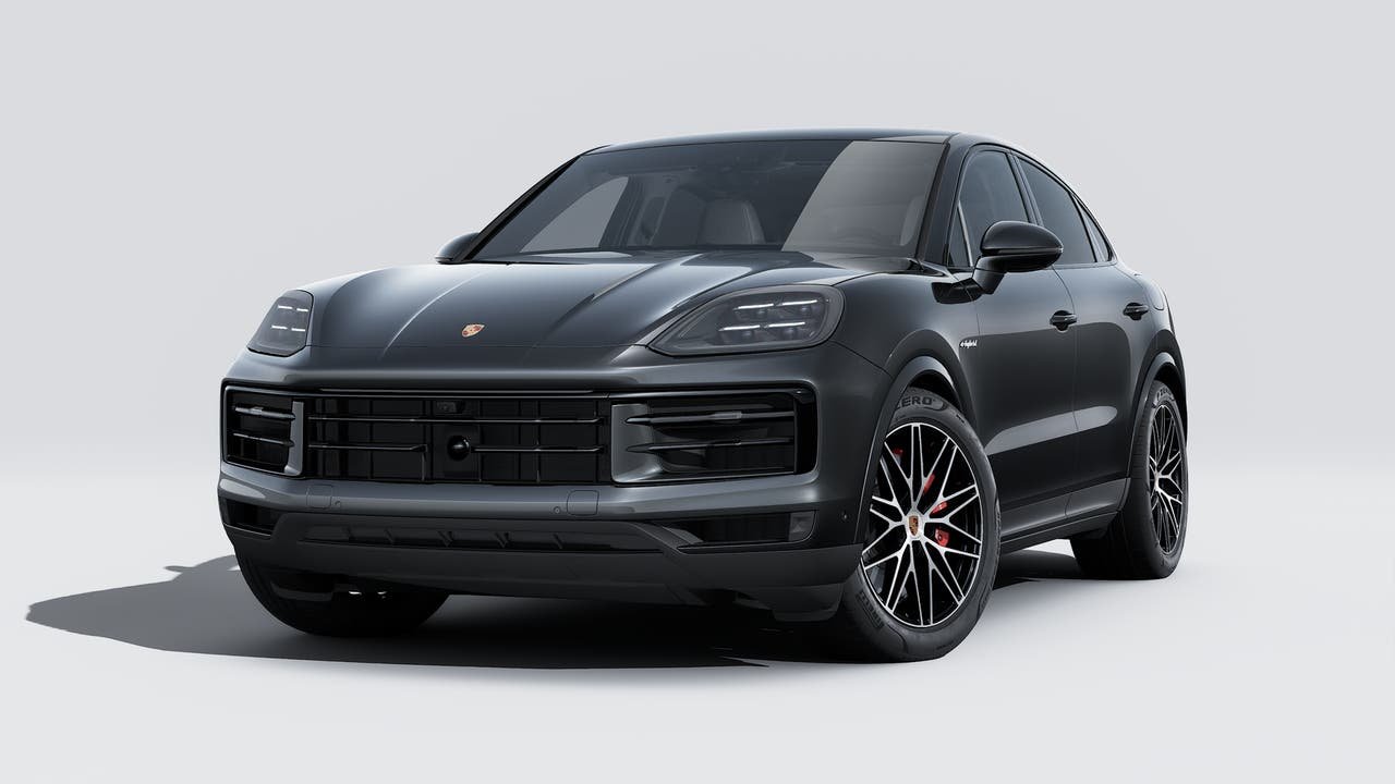 New 2027 Chromite Black Metallic Porsche S E-Hybrid Coupe image 1