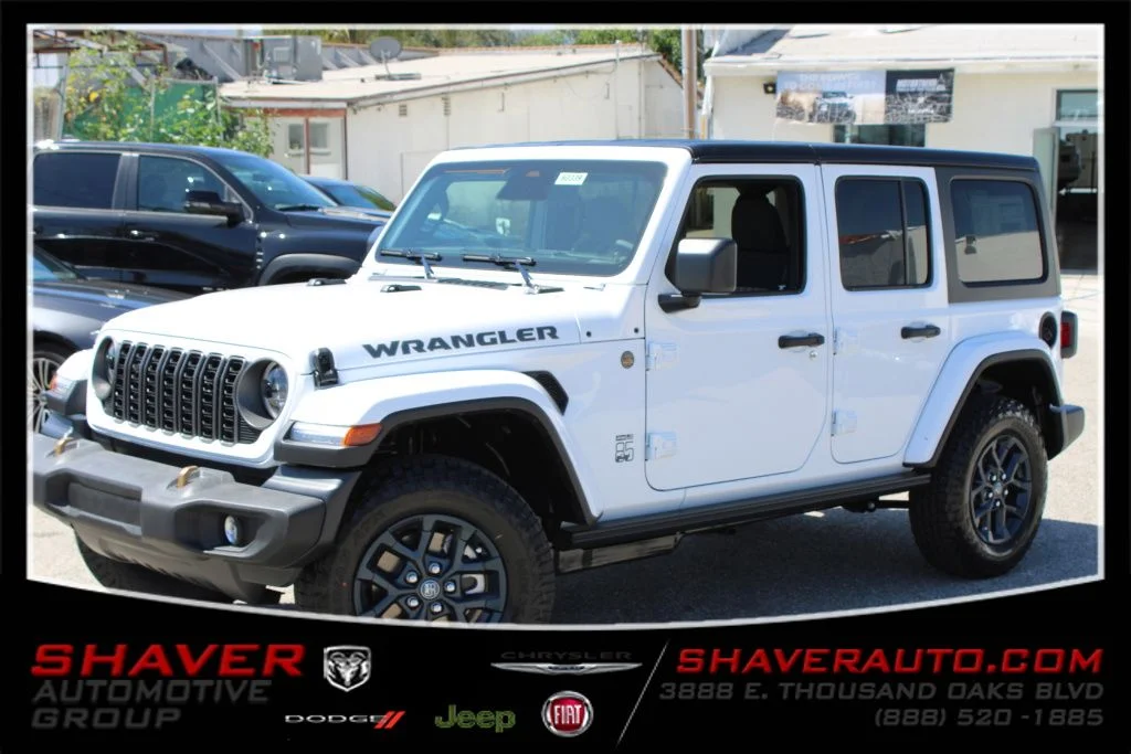 New 2026 Bright White Clear-Coat Exterior Paint Jeep 85th Anniversary Edition image 1