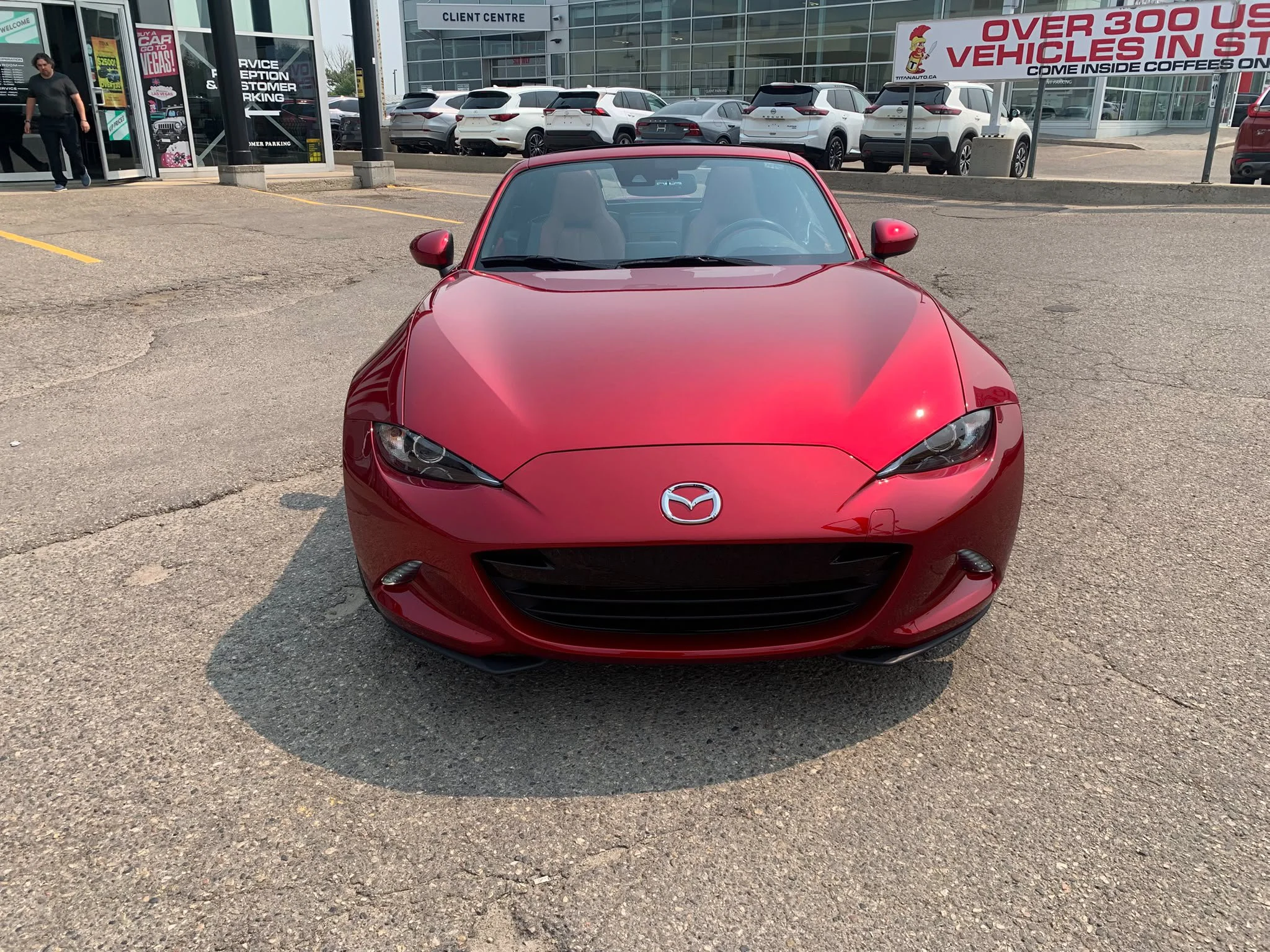 Certified Used 2022 Soul Red Crystal Metallic Mazda RF GT*Soul Red Crystal | Terracotta Htd Leather | Nav | BOSE | Power Hardtop | Blind Spot Detection image 4