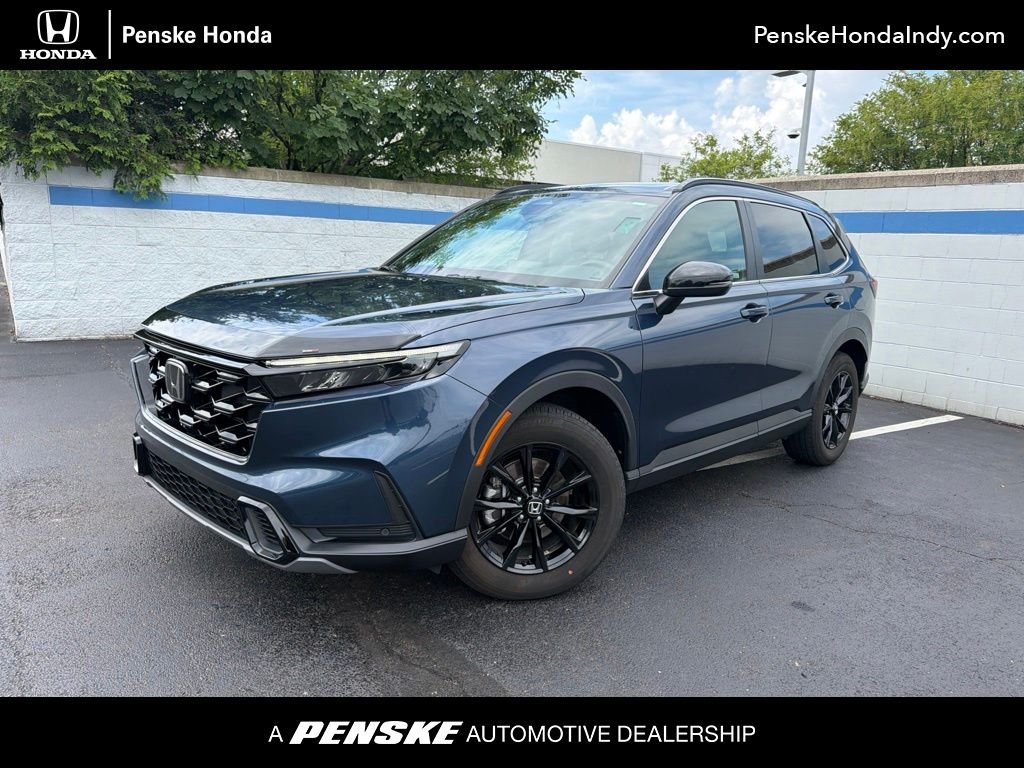 Certified Used 2024 Canyon River Blue Metallic Honda Sport-L image 1