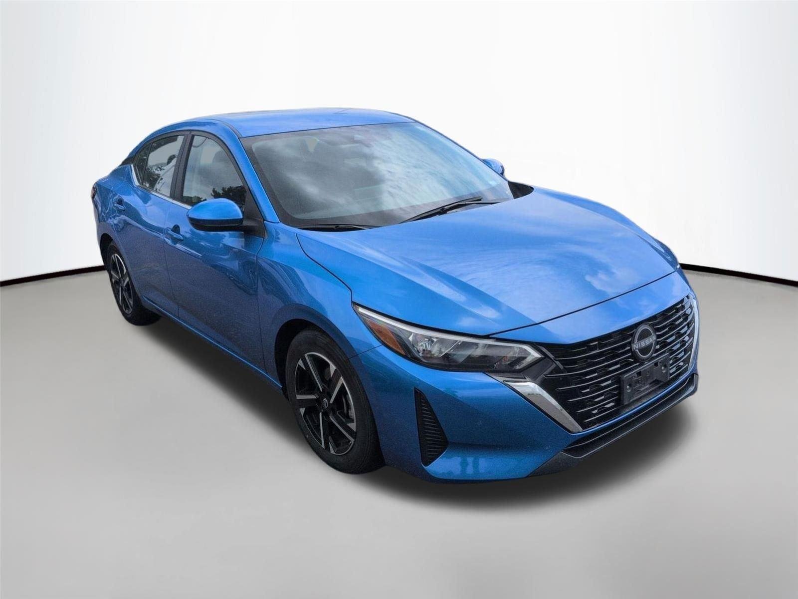 Used 2024 Electric Blue Metallic Nissan SV image 3