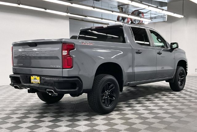 Used 2021 Satin Steel Metallic Chevrolet Custom Trail Boss image 11