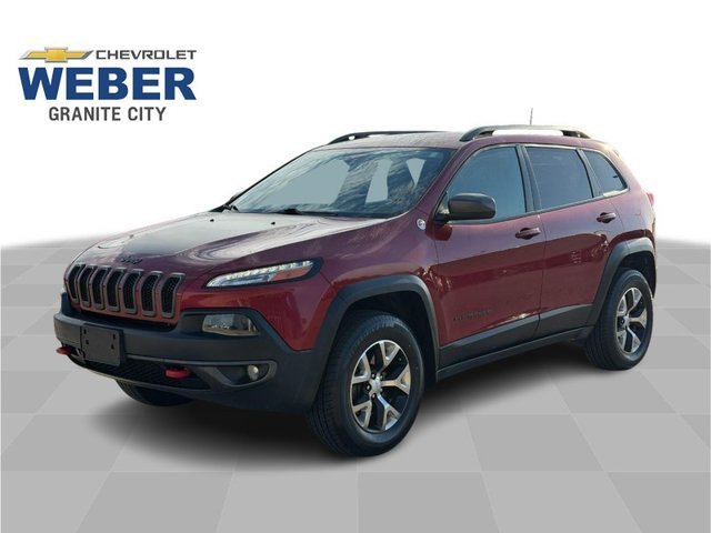 Used 2017 Red Jeep Trailhawk image 1