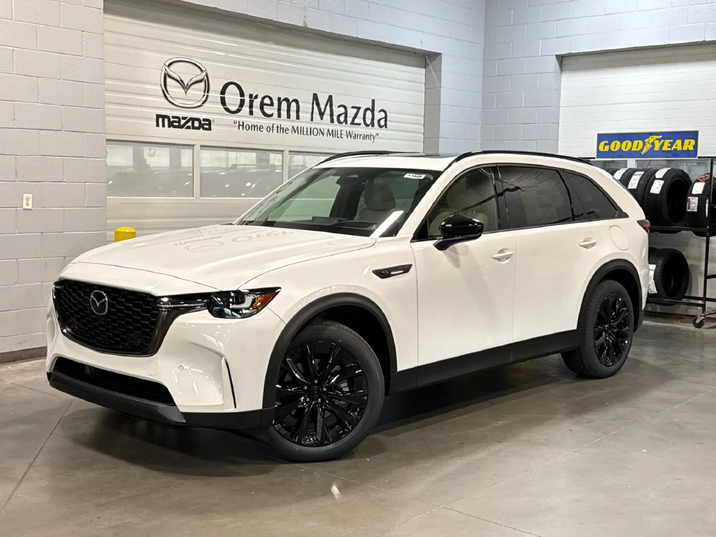 New 2026 Rhodium White Premium Mazda 3.3 Turbo Premium Sport AWD image 1