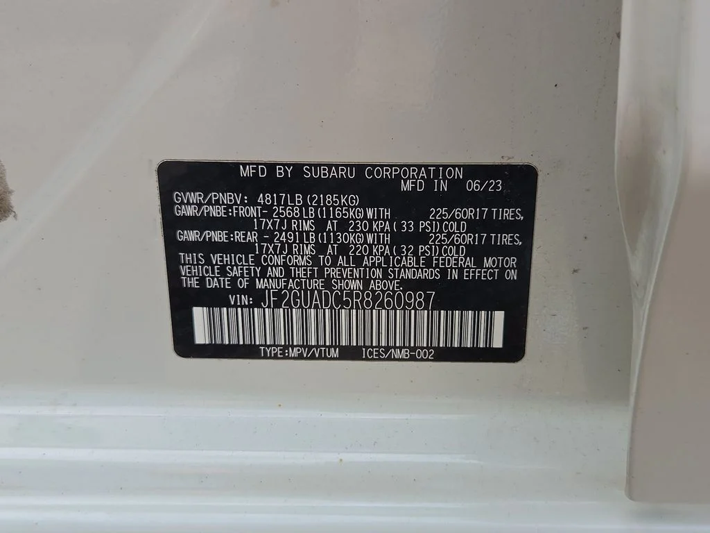 Used 2024 White Subaru Premium image 41