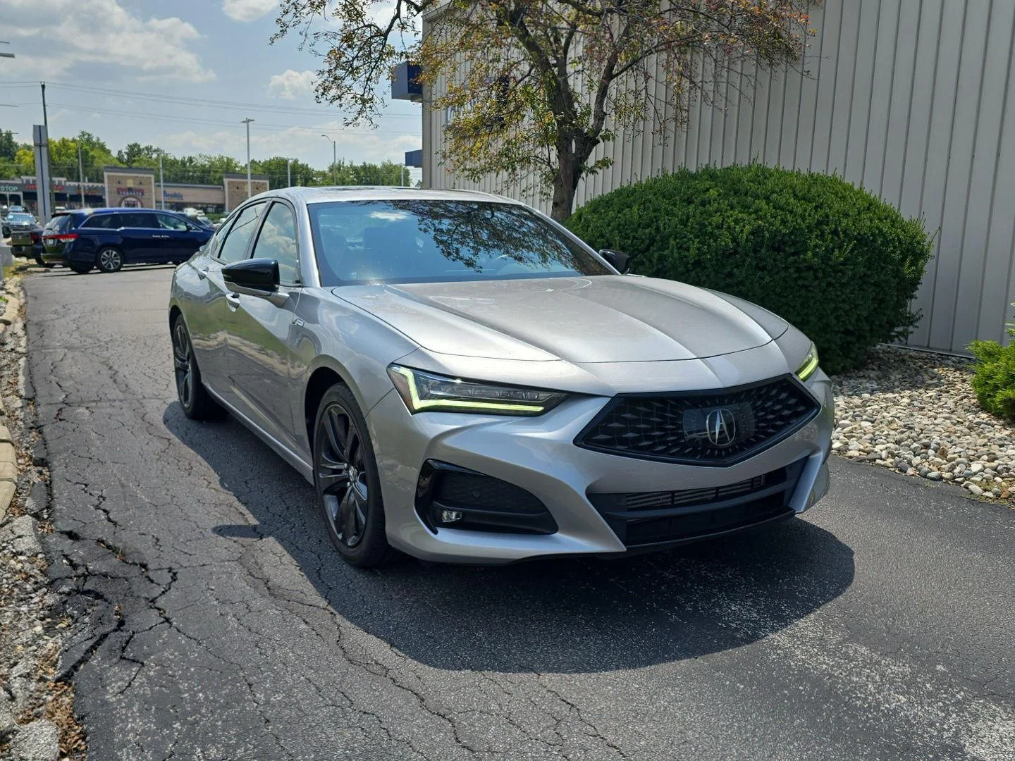 Certified Used 2021 Lunar Silver Metallic Acura w/A-SPEC image 1