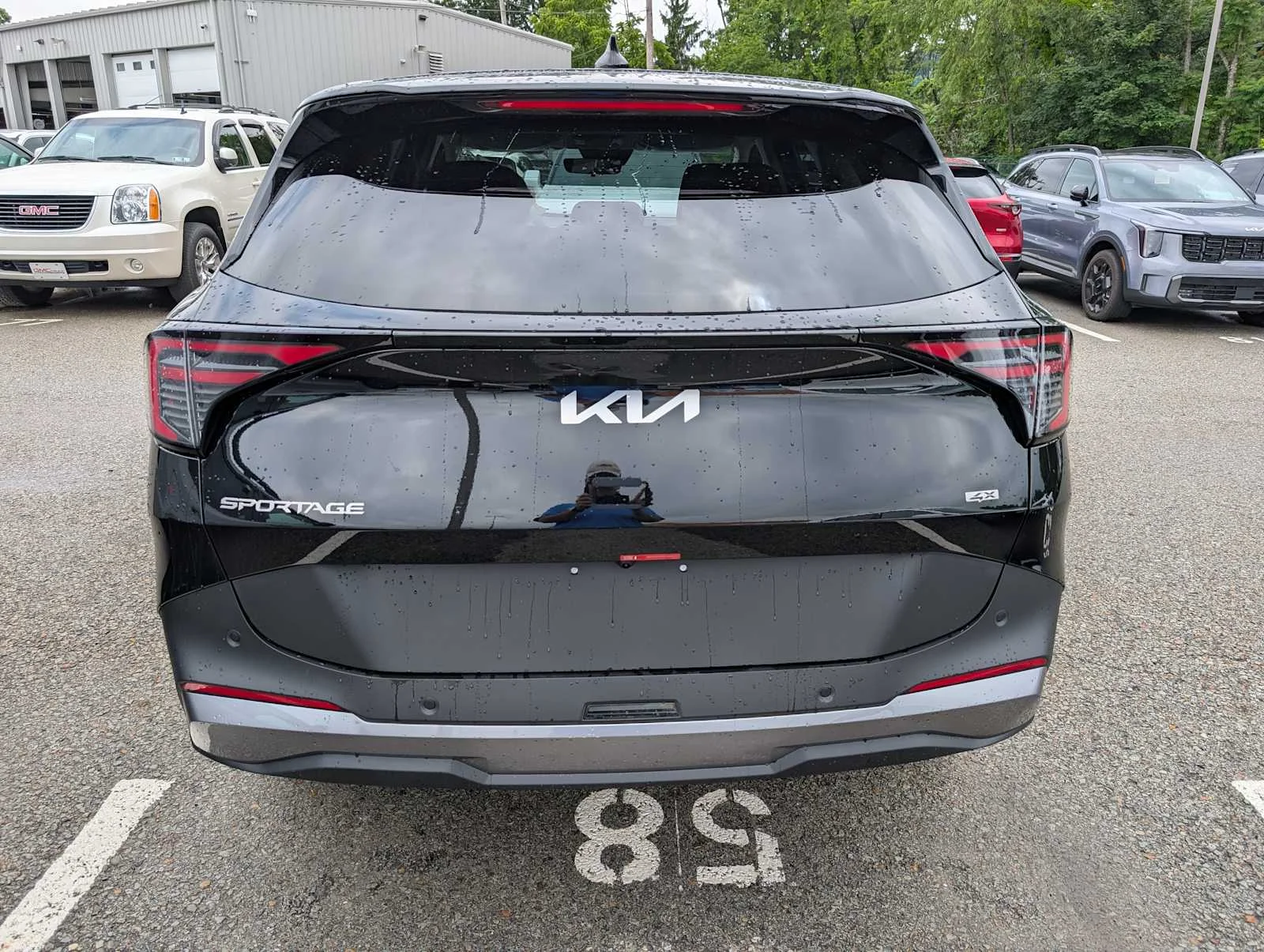 New 2026 Ebony Black Kia LX image 8
