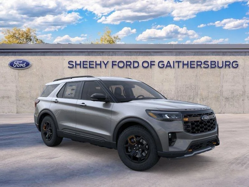New 2026 Carbonized Gray Metallic Ford Tremor image 1