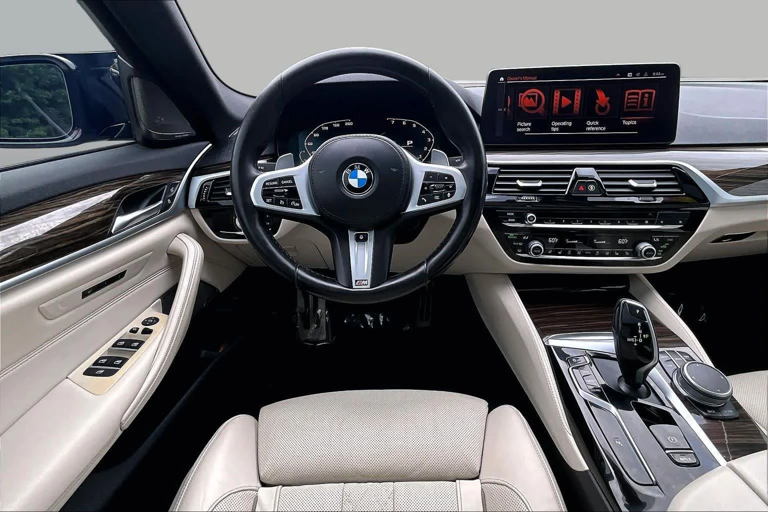 Used 2021 Bernina Grey Amber Effect Metallic BMW 540i xDrive image 6