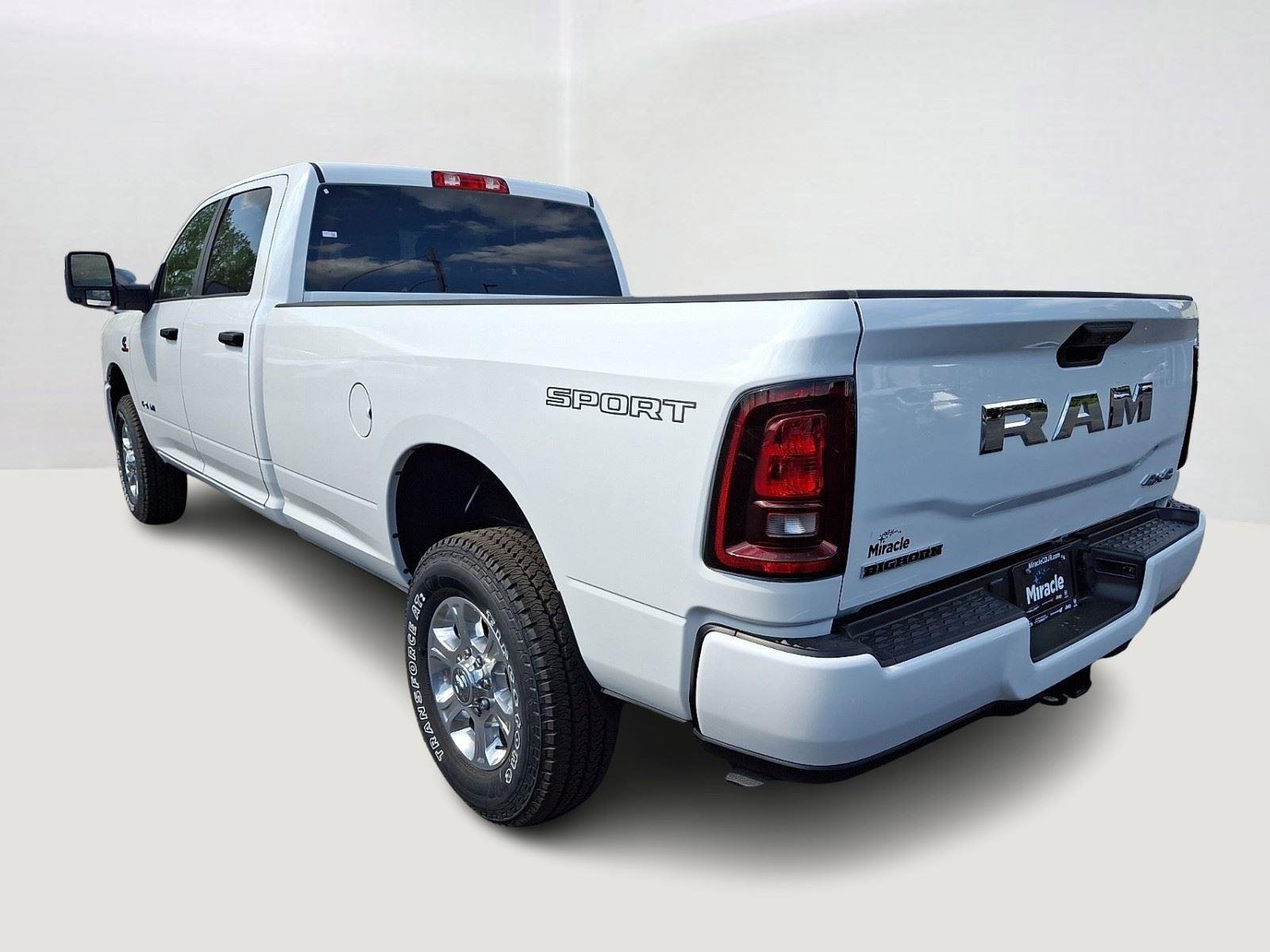 New 2026 Bright White Clearcoat RAM Big Horn image 5