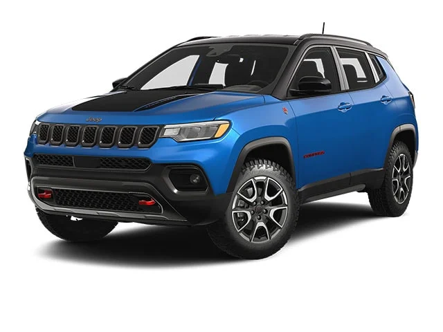 Certified Used 2025 Blue Pearl Jeep Trailhawk image 1