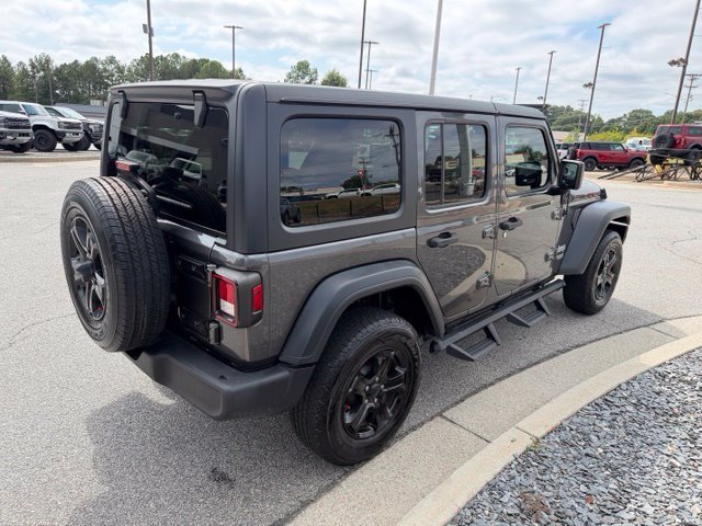 Certified Used 2020 Granite Crystal Clearcoat Metallic Jeep Unlimited Sport S image 8