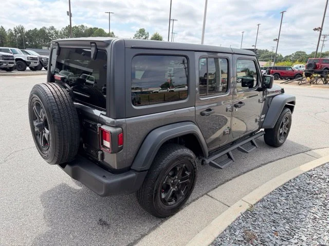 Used 2020 Gray Jeep Unlimited Sport S image 8