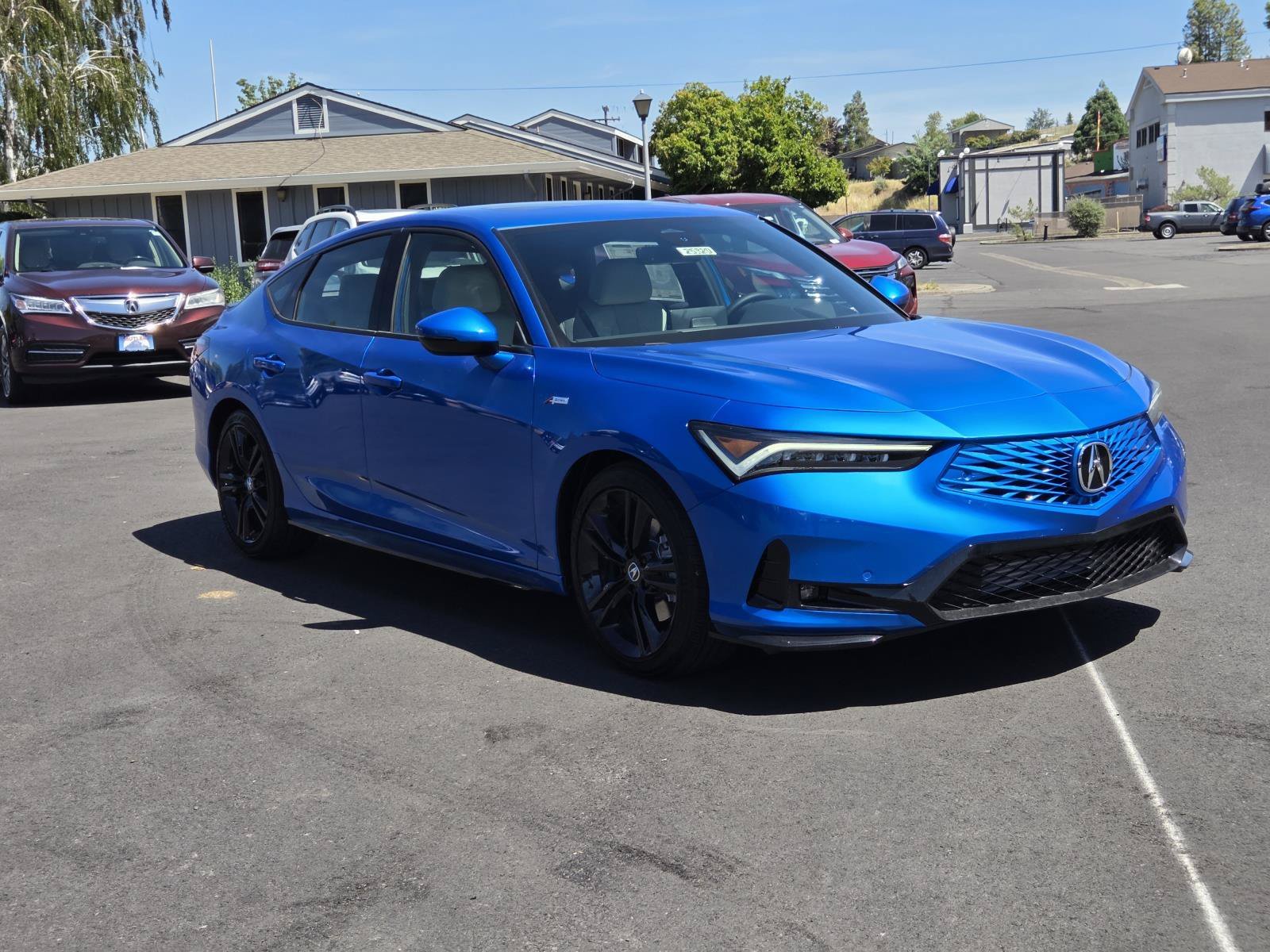 New 2026 Double Apex Blue Pearl Acura w/A-Spec Technology Package FWD image 3