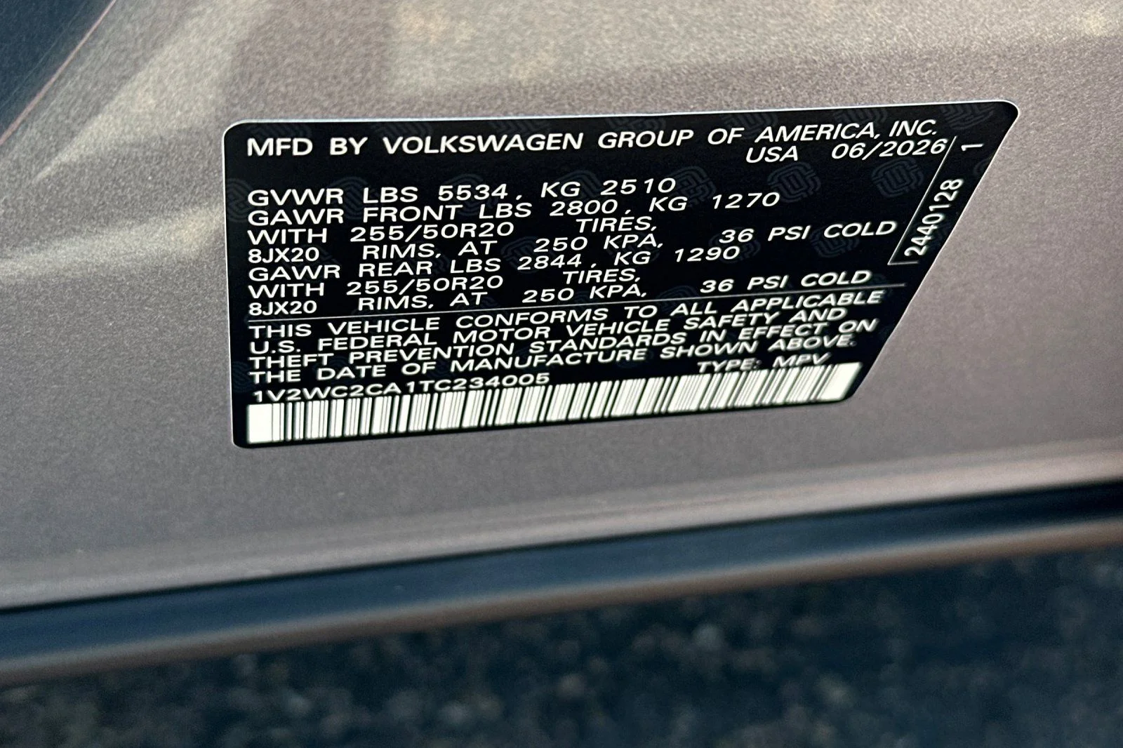New 2026 Silver Volkswagen SE w/Technology image 23