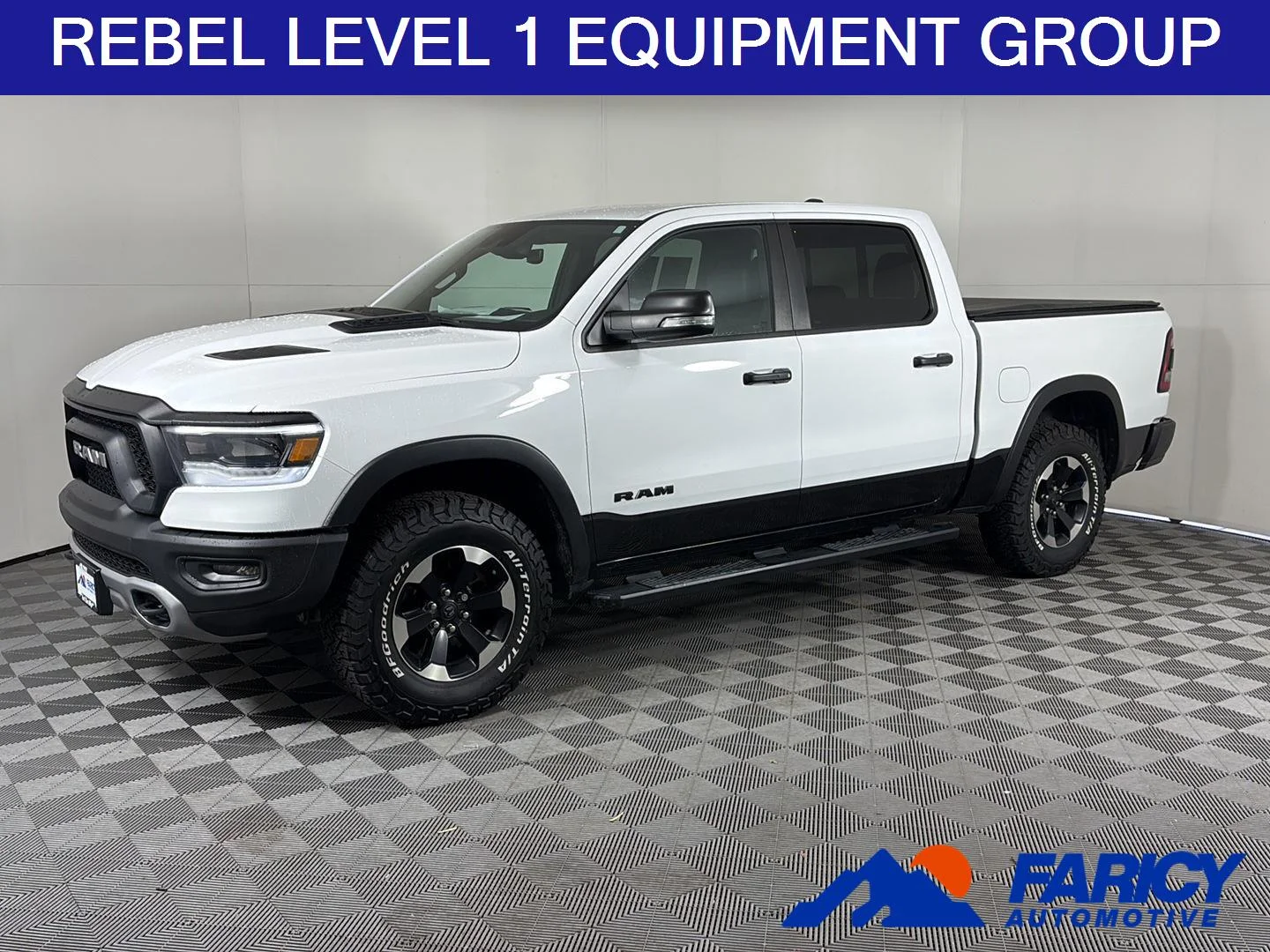 Used 2022 Bright White Clearcoat Ram Rebel image 1
