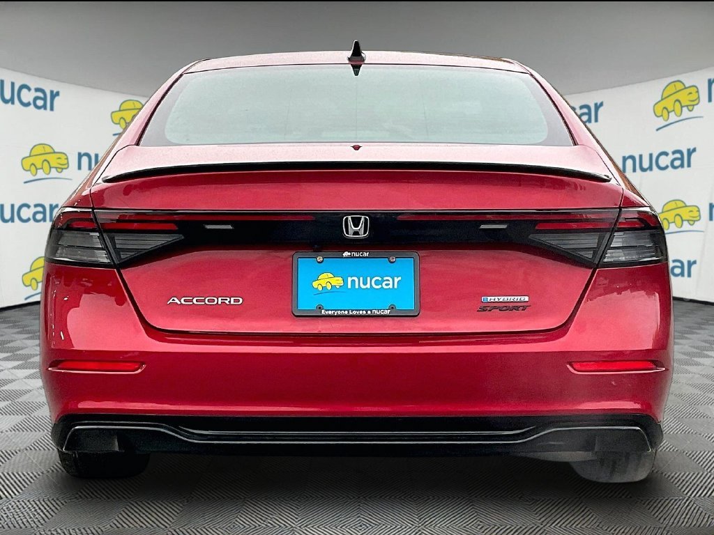 Used 2023 Radiant Red Metallic Honda Sport-L image 5