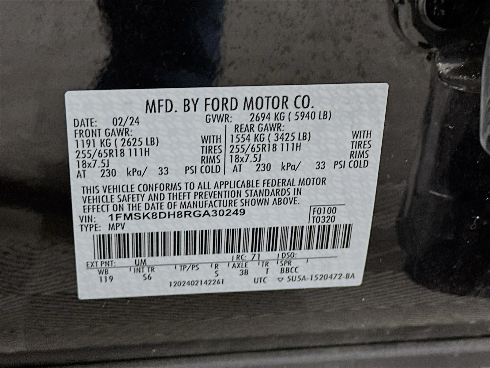 Used 2024  Ford XLT image 22