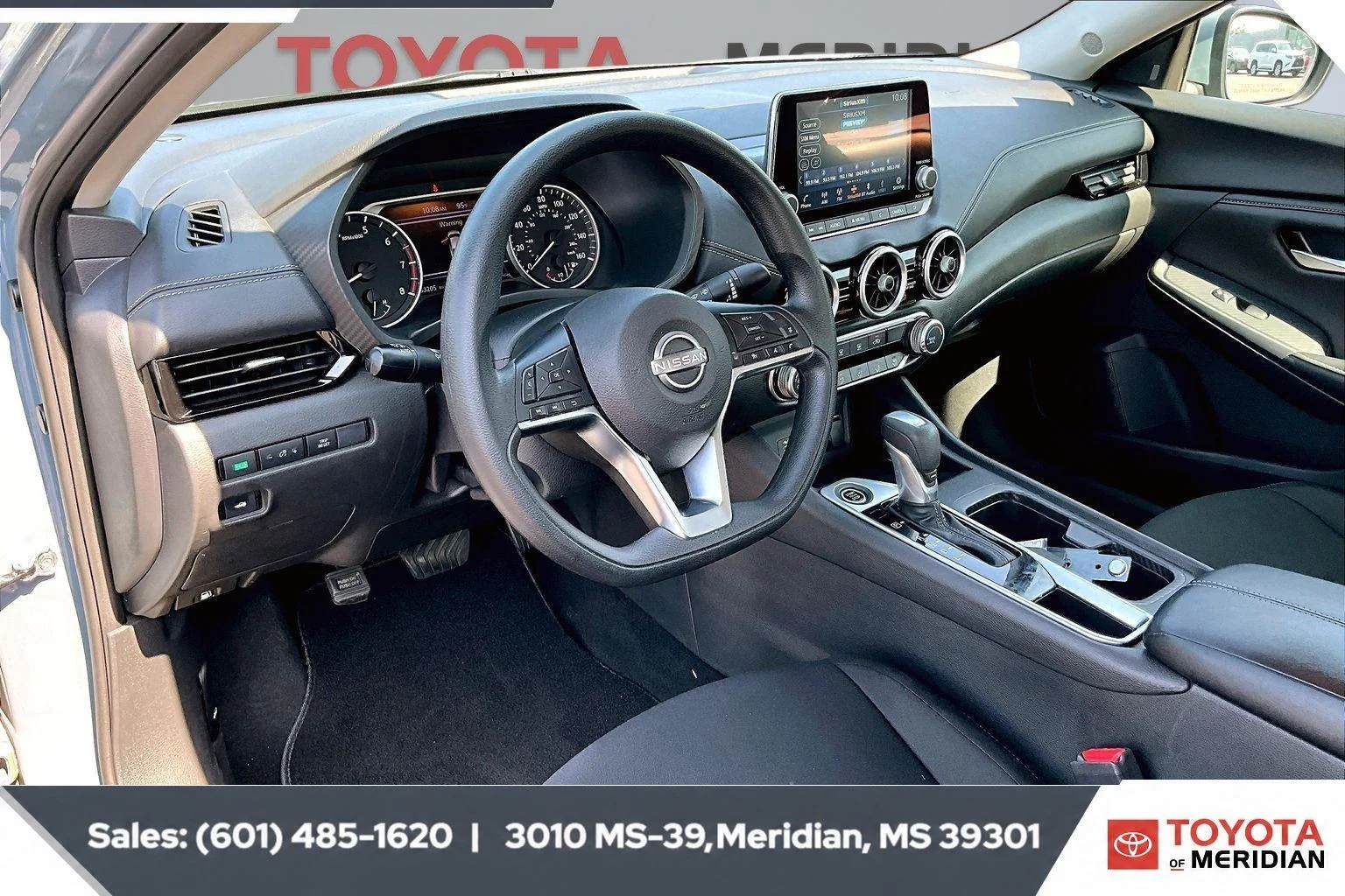 Used 2025 Atlantic Gray Metallic Nissan SV image 12