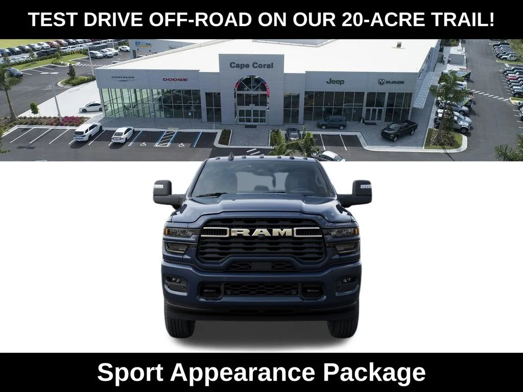 New 2026 Forged Blue Metallic Exterior Paint RAM Big Horn image 6