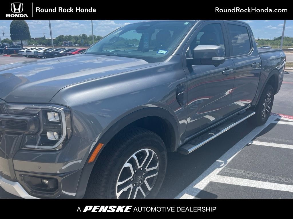 Used 2025 Gray Metallic Ford Lariat image 1