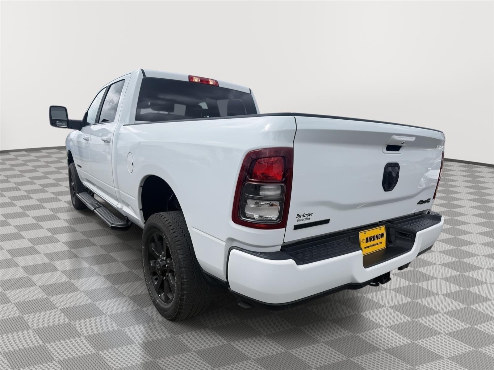 Used 2024 Bright White Clearcoat Ram Big Horn image 3